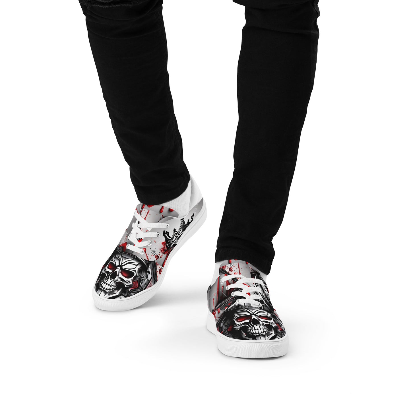 King Mentality's Shop Custom Lace-Up Shoes