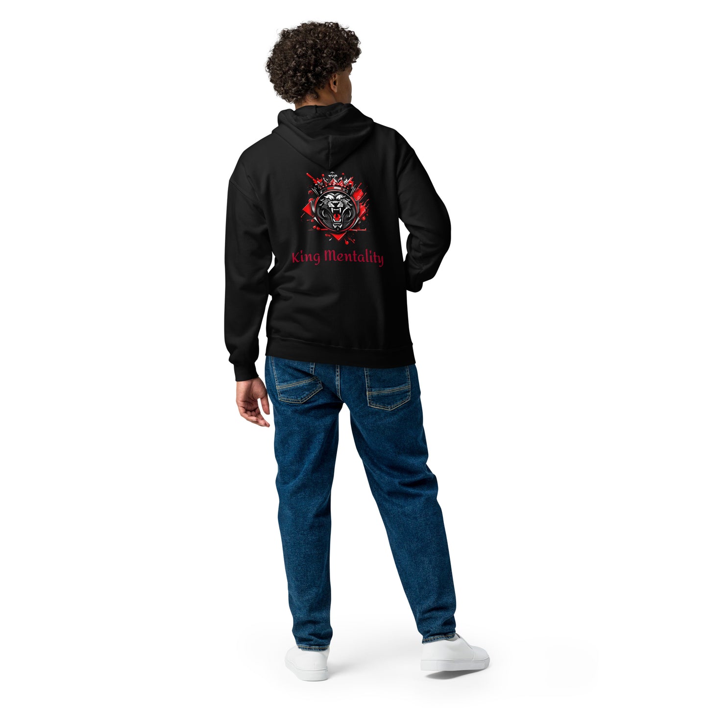 King Of the Lions Custom Zip Hoodie