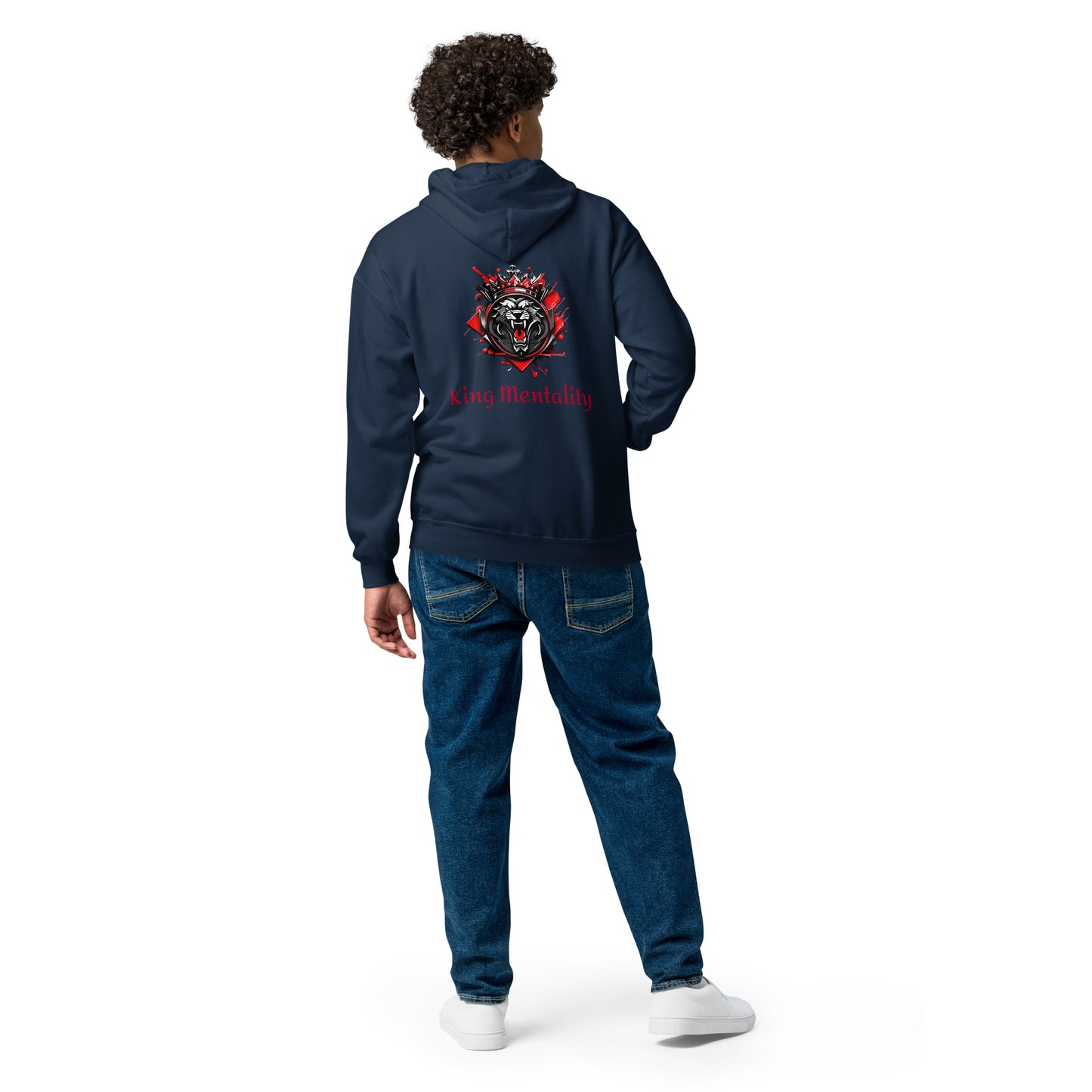 King Of the Lions Custom Zip Hoodie
