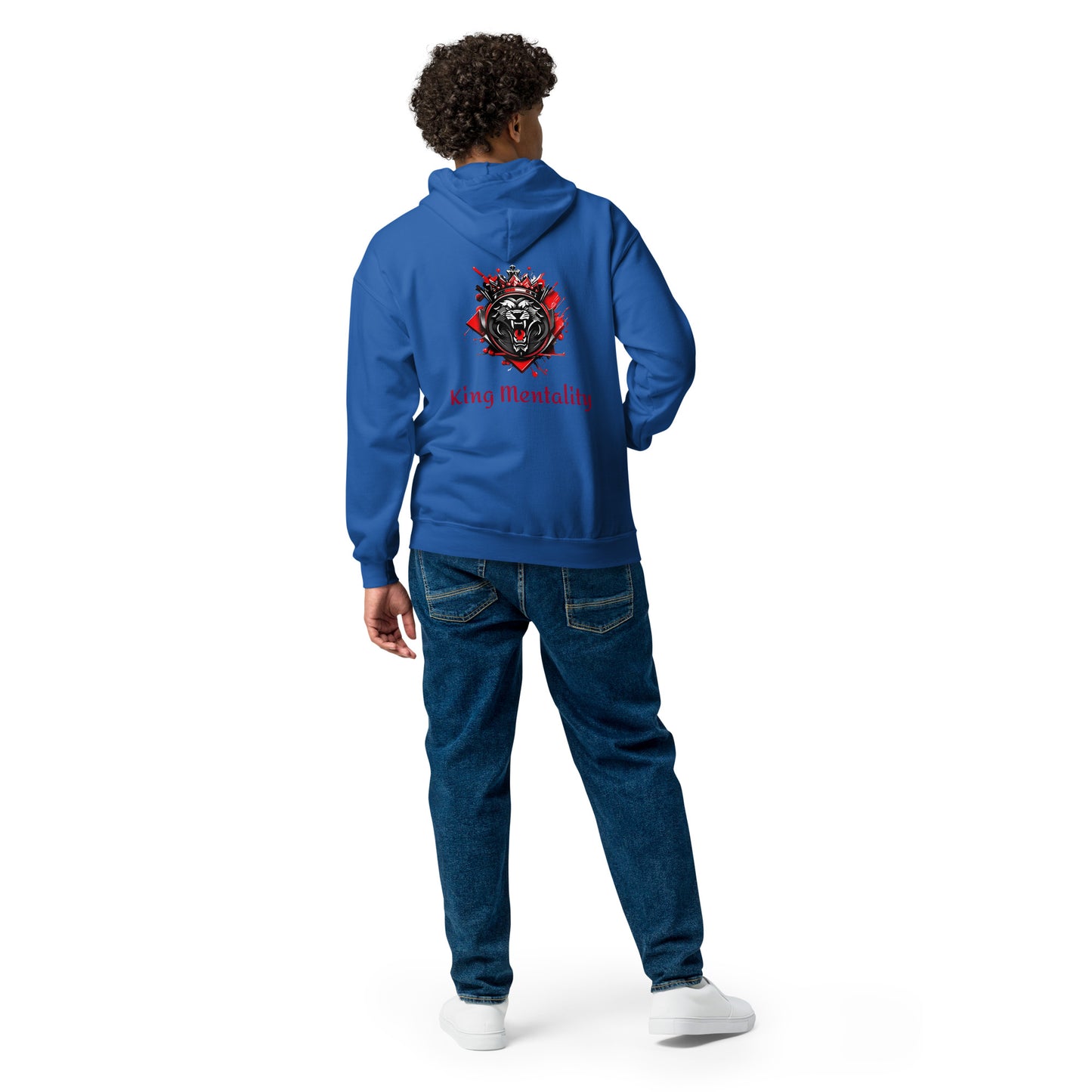 King Of the Lions Custom Zip Hoodie